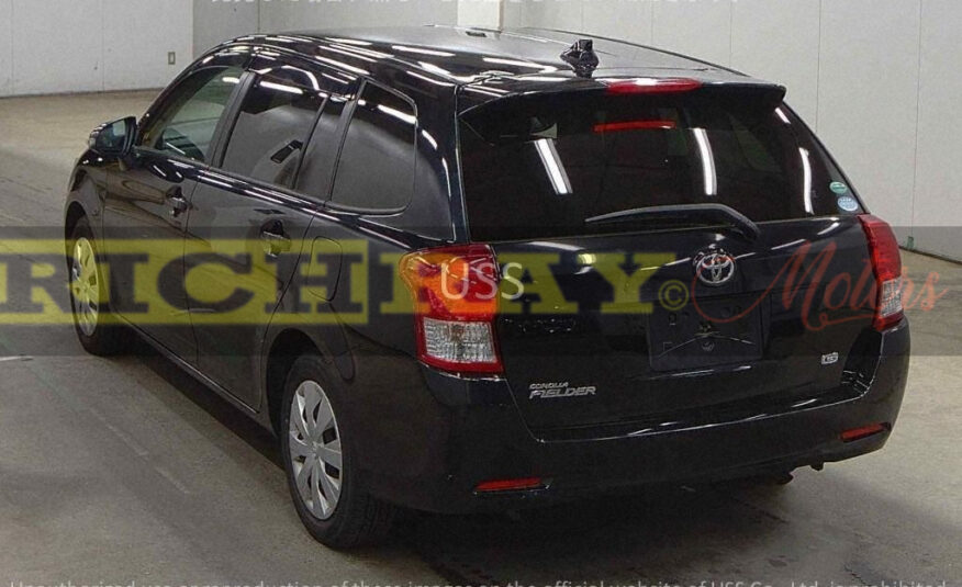 2014 Black Toyota Corolla Fielder