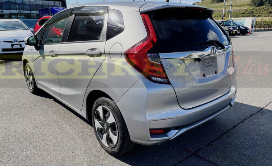 2017 Silver Honda Fit Hybrid