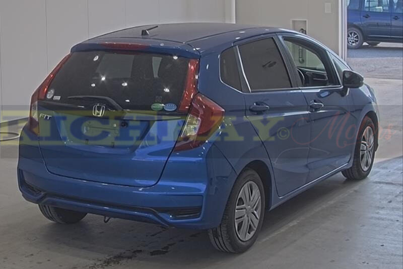 2018 Blue Honda Fit GF