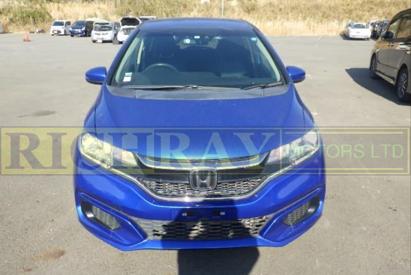 2018 BLUE HONDA FIT 13G