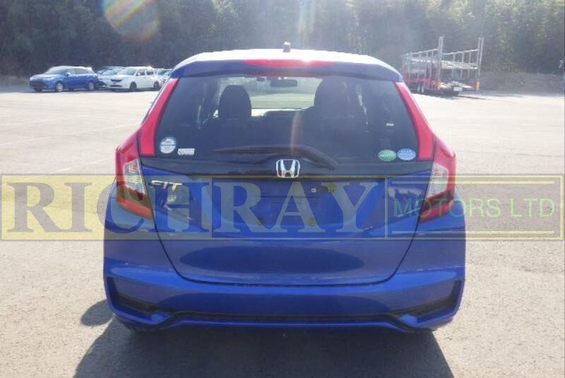 2018 BLUE HONDA FIT 13G