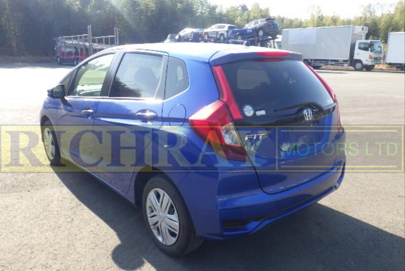 2018 BLUE HONDA FIT 13G