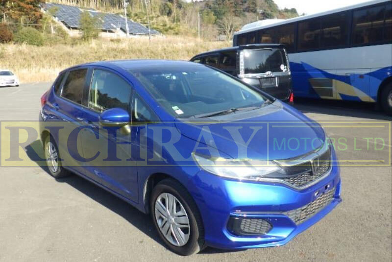 2018 BLUE HONDA FIT 13G