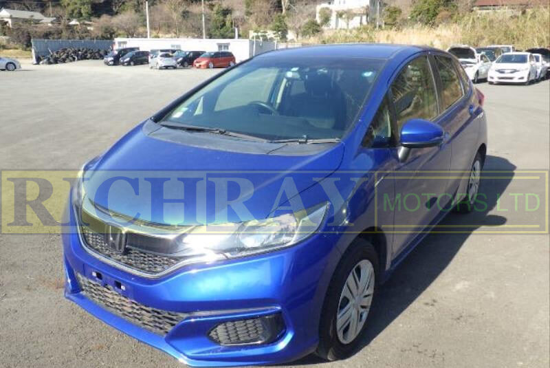 2018 BLUE HONDA FIT 13G